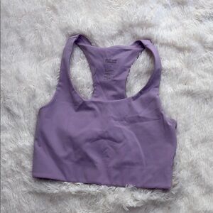 Girlfriend Collective Lavender Sports Bra